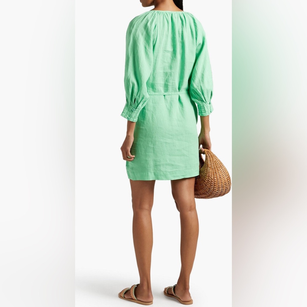 Joie Green Midi Dress - Picture 3 of 4